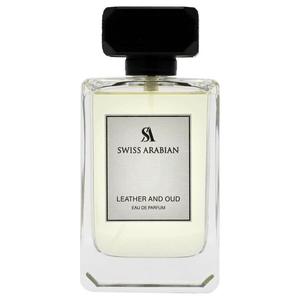 Unisex Harmony Leather e Oud EDP Spray 3.4 oz fragranze 6295124046315 | Swiss Arabian - Product Image 1