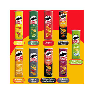 Pringles con Sabor a Sal y Vinagre 165g, Sabor Picante y Salado para Amantes del Sabor Intenso, Distribución al por Mayor - Product Image 2