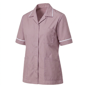 Custom Colorful Medical <b>Scrub</b> <b>Set</b> Women Slim Fit Jogger Uniforms Hospital Use Needle Detection Available - Product Image 2