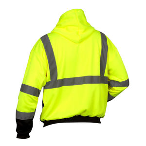 Chaqueta de Seguridad Reflectante para Hombre OEM ODM, Transpirable, Impermeable, Talla Grande, Alta Visibilidad, Antiestática, Precio al por Mayor - Product Image 2