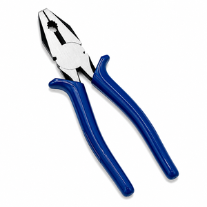 8 Inch Combination Pliers Spring Loaded Cutting Pliers <b>Hand</b> <b>Tool</b> for Repair and Workshop Use - Product Image 2