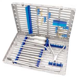 ชุดอุปกรณ์ตัดกระดูก 15 ชิ้น พร้อมกล่องใส่เครื่องมือผ่าตัดทางทันตกรรม สำหรับการตัดกระดูกและการผ่าตัดกระดูก ใช้ในโรงพยาบาล - Product Image 4