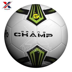 Ballon de football en PU de haute qualité, durable et écologique, personnalisable avec votre propre logo, pour les équipes sportives, utilisation en extérieur, fabriqué au Pakistan - Product Image 5