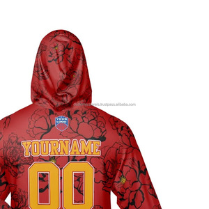 Sweat à capuche unisexe pour homme, coupe classique, en polaire polyester 360g, écologique, avec logo personnalisé, broderie 3D et impression en relief, style streetwear - Product Image 5