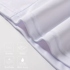 เสื้อยืดคอกว้างแขนยาวทรงปกติสำหรับผู้ชาย คุณภาพดีที่สุด ผลิตจากโพลีเอสเตอร์ ระบายอากาศได้ดี เป็นมิตรต่อสิ่งแวดล้อม น้ำหนัก 220 กรัม รับผลิตแบบ OEM - Product Image 5