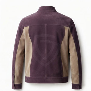 Premium <b>Suede</b> <b>Leather</b> <b>Jacket</b> With Soft Luxury Finish Classic Style For Men Casual Wear Street Fashion And Everyday Comfort - Product Image 2