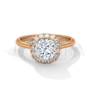 Most Selling Solitaire Prong Setting <b>Cushion</b> Cut Diamond Ring for Everyday Wear Office Use And Wedding Elegant Gift For Her - Product Image 3