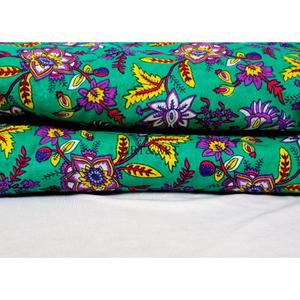 ART&ART Tissu en coton léger imprimé à la main en Inde pour robes, hauts et sacs - Mode quatre saisons - Product Image 6