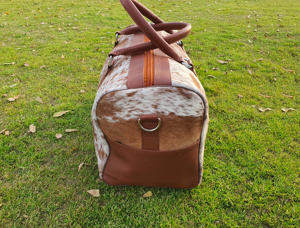 Bolsa de Viaje de Cuero Genuino de Alta Gama, Estilo Occidental, con Cierre, Multifuncional, LHDB-0153 - Product Image 4