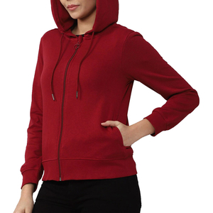 Hoodies pour femmes de qualité supérieure, élégants, vente en gros, nouveau design, hoodies pour femmes de couleur unie, en vente - Product Image 4