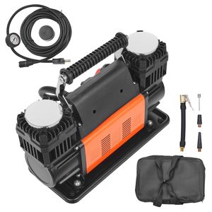 Compresseur d'air robuste 10,6 CFM, gonflage rapide en 30 secondes, double cylindre, gonfleur de pneus portable 12V 150 PSI, pompe à air tout-terrain - Product Image 1