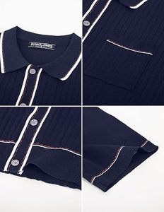 เสื้อเชิ้ตคุณภาพพรีเมียมแบบลำลอง ติดกระดุมเต็มตัว สีน้ำเงิน รับผลิตตามแบบ ODM ขายส่งราคาพิเศษ - Product Image 2