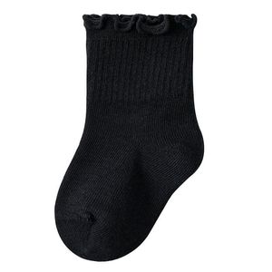 Chaussettes tricotées à volants pour bébé, respirantes, en coton doux, pour usage quotidien, avec revers, personnalisables, en gros, fabrication ODM, Vietnam - Product Image 4