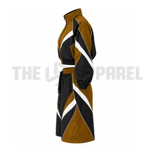 Conjunto de dos piezas para mujer: Chaqueta cortavientos de verano con media cremallera y pantalón de chándal para correr - Product Image 4