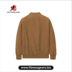 เสื้อแจ็คเก็ตบอมเบอร์แบบกำหนดเอง เสื้อแจ็คเก็ตบอมเบอร์สำหรับทีม เสื้อแจ็คเก็ตบอมเบอร์สำหรับผู้ชาย เสื้อแจ็คเก็ตบอมเบอร์หนังไซส์ 5X สำหรับผู้ชาย - Product Image 2
