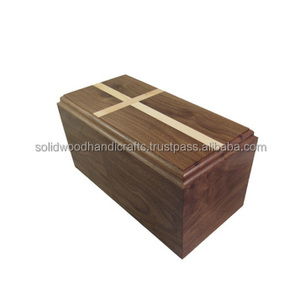 Urne funéraire en bois artisanale pour cendres d'adultes, cadre photo humain, urnes funéraires, urnes de sépulture de haute qualité - Product Image 6