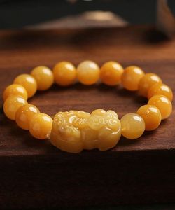 Bracelet en résine coloré fait main, écologique, Feng Shui, perles extensibles, accessoires de bijoux pour femmes, style tendance - Product Image 3