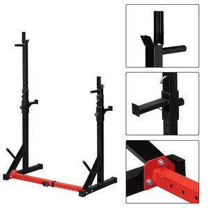 Supporto per Bilanciere Multifunzione Regolabile per Allenamento Domestico - Rack per Squat e Panca Piana per Fitness - Product Image 4