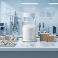 Polvo de Alúmina Gamma Nano 4N Ultra Blanco ZXY, 99.99% Al2O3 Gamma, Alta Área de Superficie Específica, Grado Electrónico, 25 kg/bolsa