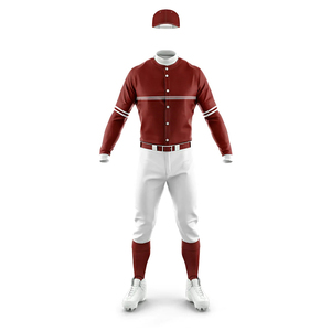 Men <b>Baseball</b> Uniform Olive Green White Pants Full Sleeve Embroidery Number Team Name Jersey Apparel For Online Sale - Product Image 5