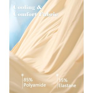 2025, pantalones cortos suaves sin costuras antirozaduras para mujer, pantalones cortos antideslizantes refrescantes para debajo de vestidos y faldas - Product Image 4