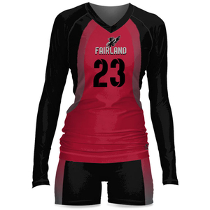 Tenue de volley-ball professionnelle personnalisée avec logo d'équipe, maillot et short légers pour les matchs de club - Product Image 4