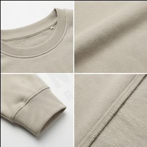 Respirant polaire femmes imprimer chaud décontracté couleur unie poids lourd col rond pull décontracté coupe surdimensionné mode sweat - Product Image 4