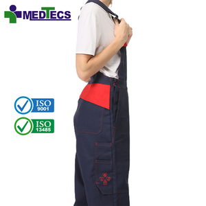 Traje de trabajo antiestático para granja, ropa de trabajo, pantalones de babero para trabajadores - Product Image 3