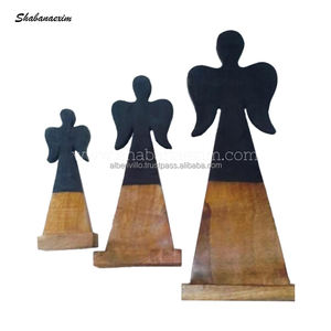 Trendy 2024 Mesa de madera de Navidad Decoración de Navidad Adorno artesanal en forma de árbol Otras decoraciones navideñas - Product Image 6