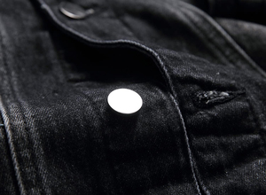 Stylish Design <b>Men</b> Winter 100% Cotton Custom Logo Jean Denim Streetwear <b>Jackets</b> with <b>Canvas</b> Fabric <b>for</b> Sports - Product Image 5