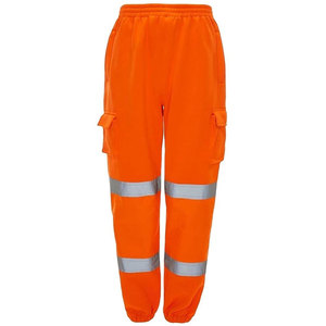 Pantalones de Seguridad Profesionales para Trabajo en Exteriores, con Luces LED ANSI Clase 2, Impermeables, Tejido Elástico y Cómodo - Product Image 1