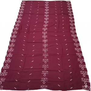 Wholesale Women Cotton Shawl Floral Rhinestone Embroidered Lightweight Breathable Soft <b>Wrap</b> Scarf OEM ODM Custom - Product Image 2