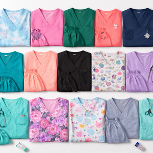 Conjuntos de Uniformes Médicos de Algodón Tejido Personalizados al por Mayor en Varios Colores y Tallas - Servicio OEM para Pedidos al por Mayor para Hospitales - Product Image 5
