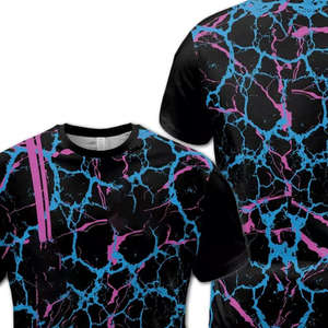 Camiseta de Cricket Sublimada al por Mayor - Top Deportivo con Protección Solar - Ropa Deportiva con Cuello Tradicional - Estampado de Alto Impacto - Product Image 3