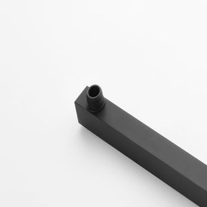 Braccio di Estensione per Doccia a Parete con Filettatura Conica 1/2 NPT, Flangia e Soffione a Pioggia - Accessori per Cabina Doccia - Product Image 3