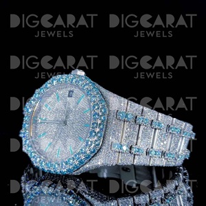 Reloj de Diamantes Estilo Hip Hop de Proveedor Indio, Disponible para Venta al Por Mayor - Product Image 2