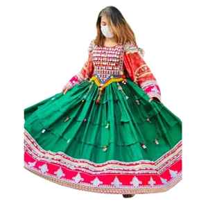 Tissu en Soie Georgette de Haute Qualité en Gros 2025 – Robes Salwar Kameez Afghanes Kuchi Très Demandées, Respirantes, Confortables et Vintage - Product Image 1