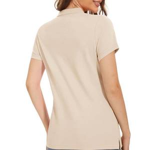 Camisas Casuales para Mujer con Logotipo Bordado Personalizado al por Mayor, 100% Algodón, Anti-Pilling, Transpirables, Mejor Proveedor, Nuevo Estilo, Precio Económico - Product Image 2