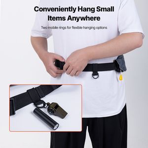 Giubbotto di Salvataggio Gonfiabile Manuale per Adulti, 105N di Galleggiamento, per Pesi Fino a 80 Libbre, con Vita Regolabile fino a 59 Pollici - Product Image 2