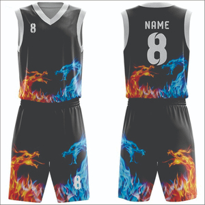 Fournisseur pakistanais, uniforme de basket-ball sans manches imprimé numériquement sur mesure, antibactérien, nouveau design, vêtements de sport, 100% polyester - Product Image 4