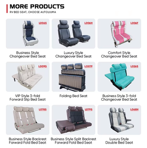 Asiento de cama trasero alto-bajo para autocaravana reclinado convertido multifuncional reacondicionado personalizado asiento de cama de furgoneta para asiento de caravana Universal Rv - Product Image 6