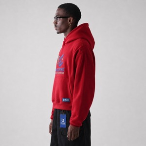 Sudadera con Capucha de Felpa Lisa, 100% Algodón, 380 g/m², Corte Regular, Clásica, Ecológica, con Logotipo Personalizado para Hombre, Venta al Por Mayor Directa de Fábrica - Product Image 3