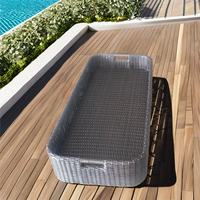 Plateau flottant en rotin de Bali de haute qualité pour piscines Design personnalisé Outils et accessoires de piscine faits à la main Commande minimale faible
