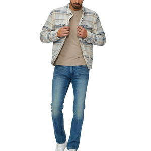 Pantalones Vaqueros para Hombre Azul Oscuro de la Mejor Calidad con Logotipo Personalizado, 100% Algodón, Ecológicos, Transpirables, Lavados, Servicio OEM Disponible, Pakistán - Product Image 2