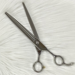 Phiên Bản Giới Hạn 8.5 Inch Tay Phải Voguish Bạc Bù Đắp Kéo Tóc Vật Nuôi Thiết Lập Cho Chó Và Mèo Chải Chuốt Bao Bì Số Lượng Lớn Cửa Hàng Vật Nuôi - Product Image 4