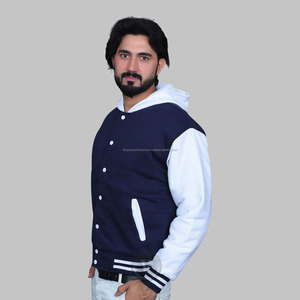 Chaqueta universitaria de calidad superior para hombre, chaqueta universitaria Letterman de lana de algodón, chaqueta universitaria para hombre y mujer - Product Image 2