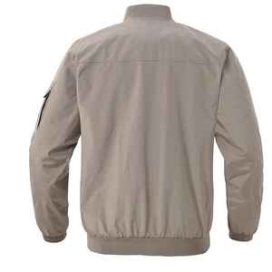 Chaqueta Bomber Sólida con Logotipo Personalizado, Impermeable, Ligera, para Ciclismo, Senderismo, Correr, Chaqueta Cortavientos para Hombre - Product Image 6