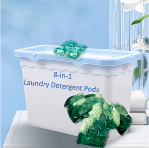 Potentes Cápsulas de Lavandería Ecológicas de Alta Concentración, Limpieza Profunda, Fragancia Duradera, 8 en 1, 20 Unidades, Suavizante, Multilimpieza - Product Image 5