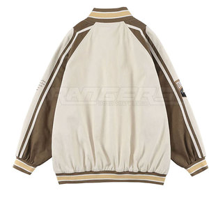 Veste Letterman, style universitaire classique, vêtement chaud d'hiver, tissu doux, coupe confortable, utilisation quotidienne, veste d'hiver - Product Image 2