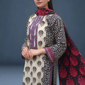 Traje de Lujo Personalizado de 3 Piezas para Adultos, Shalwar Kameez de Primera Calidad para Mujer con Dupatta - Product Image 4